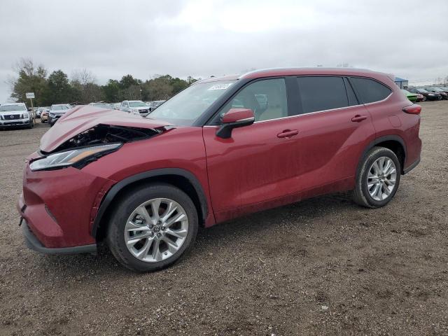 TOYOTA HIGHLANDER 2022 with VIN 5TDYARAH2NS513991 - Photo from auction