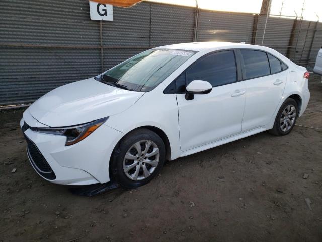 TOYOTA COROLLA LE 2020 with VIN 5YFEPRAE7LP072419 - Photo from auction