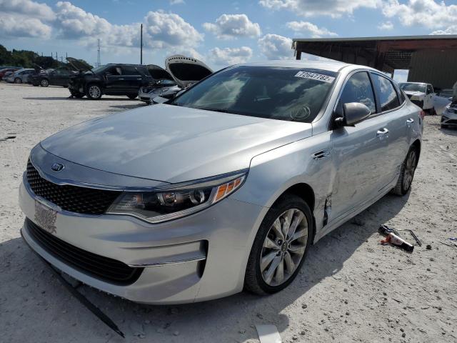 KIA OPTIMA LX 2017 with VIN 5XXGT4L35HG133737 - Photo from auction