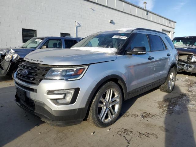 FORD EXPLORER S 2016 with VIN 1FM5K8GT9GGD13513 - Photo from auction