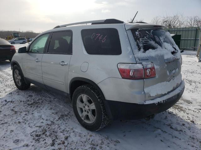 Photo 2 from auction – 2010 GMC ACADIA SLE with VIN 1GKLRLED0AJ177826