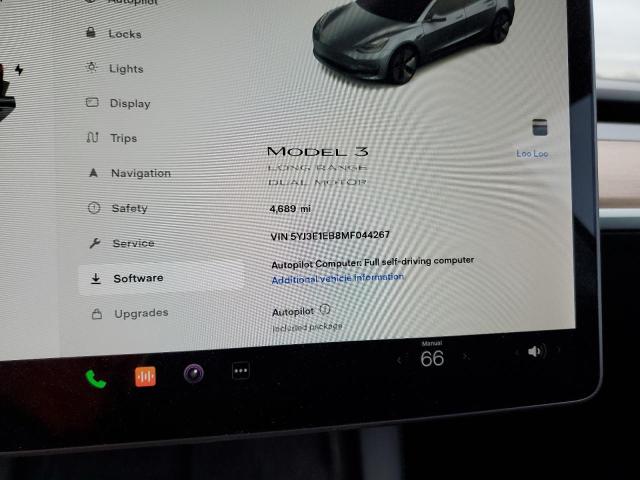 Photo 9 from auction – 2021 TESLA MODEL 3 with VIN 5YJ3E1EB8MF044267