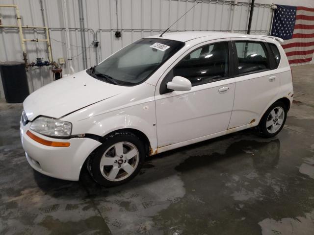 CHEVROLET AVEO BASE 2008 with VIN KL1TD66628B040037 - Photo from auction