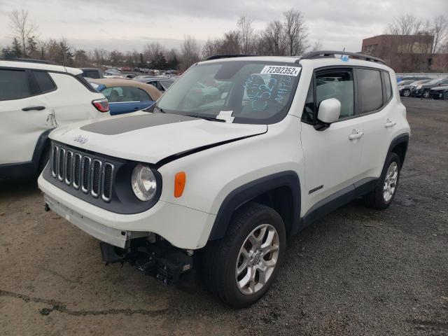 JEEP RENEGADE L 2016 with VIN ZACCJBBT9GPC52332 - Photo from auction