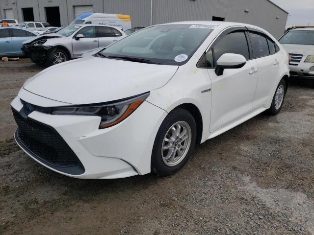 TOYOTA COROLLA LE 2020 with VIN JTDEBRBE4LJ003527 - Photo from auction
