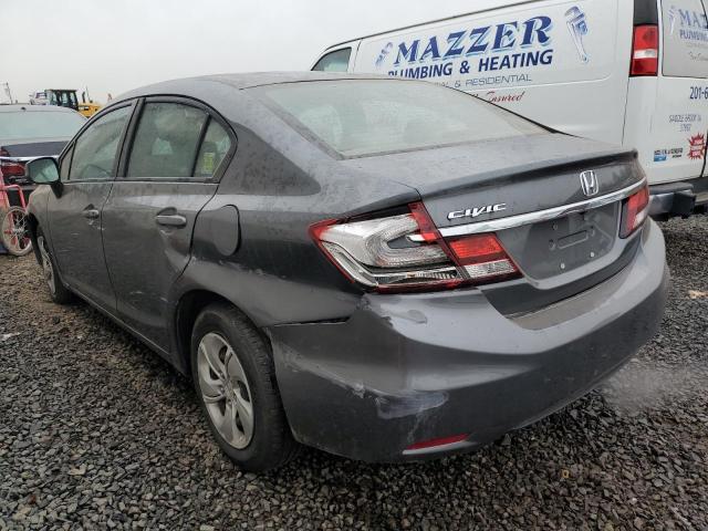 Photo 2 from auction – 2013 HONDA CIVIC LX with VIN 19XFB2F51DE208081