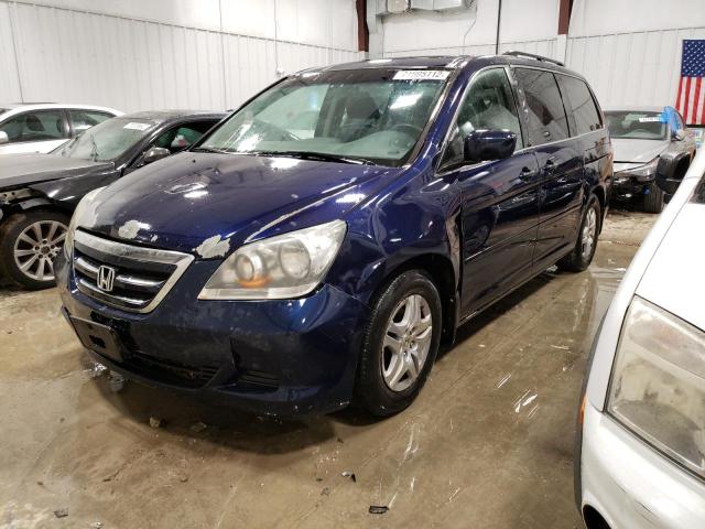 Photo 1 from auction – 2007 HONDA ODYSSEY EX with VIN 5FNRL38787B110601
