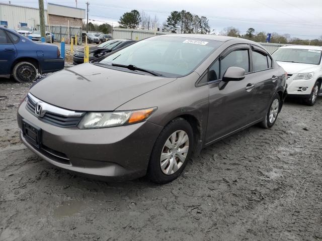 Photo 1 from auction – 2012 HONDA CIVIC LX with VIN 2HGFB2F59CH509427