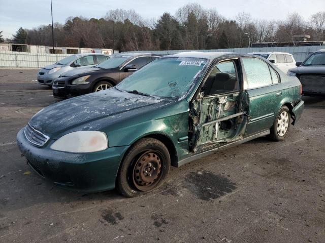 Photo 1 from auction – 2000 HONDA CIVIC BASE with VIN 2HGEJ6614YH547013