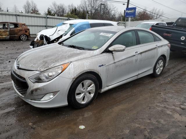 HYUNDAI SONATA HYB 2014 with VIN KMHEC4A41EA113474 - Photo from auction