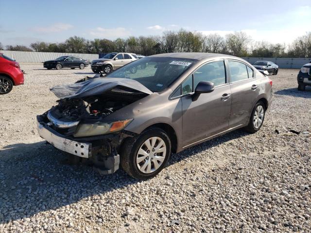 HONDA CIVIC LX 2012 with VIN 2HGFB2F56CH560285 - Photo from auction