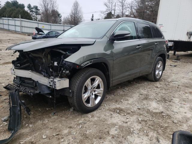 TOYOTA HIGHLANDER 2016 with VIN 5TDDKRFH3GS272563 - Photo from auction