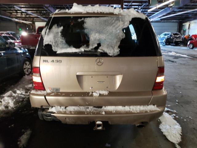 Photo 6 from auction – 2001 MERCEDES-BENZ ML 430 with VIN 4JGAB72E61A242556