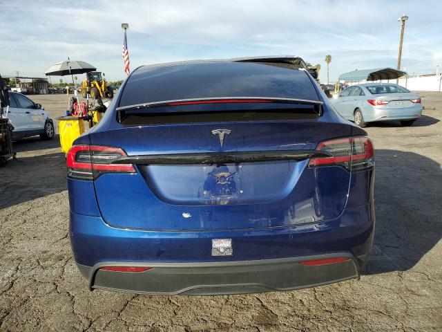 Photo 6 from auction – 2022 TESLA MODEL X with VIN 7SAXCBE51NF329033