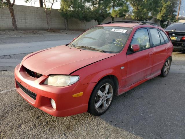 MAZDA PROTEGE PR 2002 with VIN JM1BJ245521631850 - Photo from auction