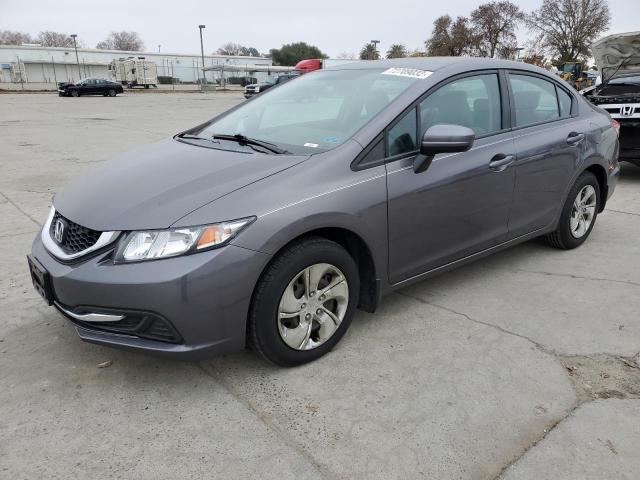 HONDA CIVIC LX 2014 with VIN 2HGFB2F59EH524545 - Photo from auction