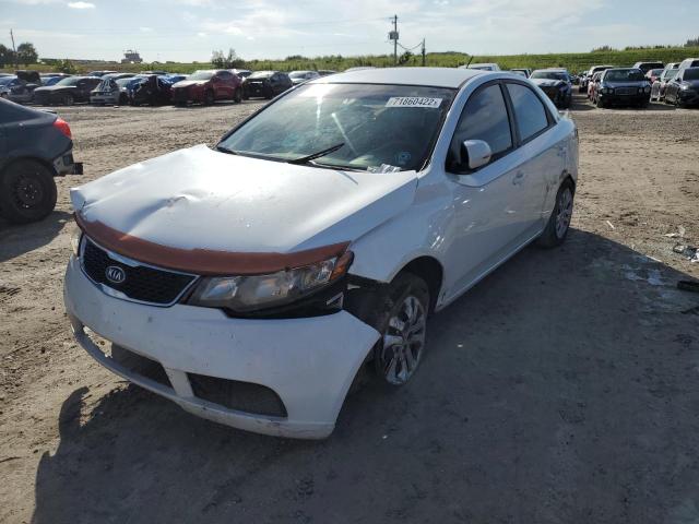 KIA FORTE EX 2013 with VIN KNAFU4A24D5724575 - Photo from auction