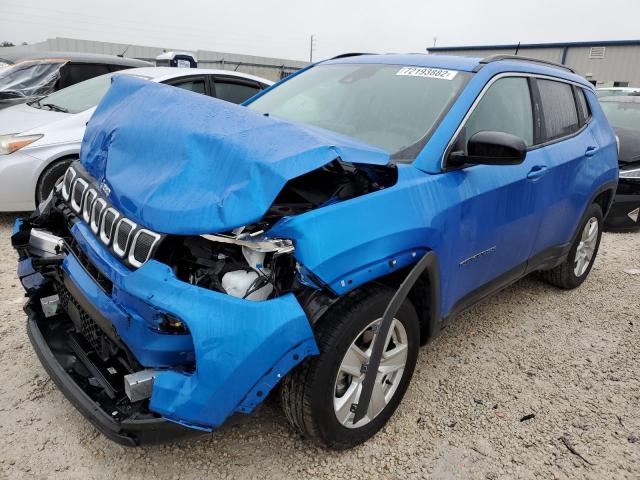 JEEP COMPASS LA 2022 with VIN 3C4NJDBB2NT122555 - Photo from auction