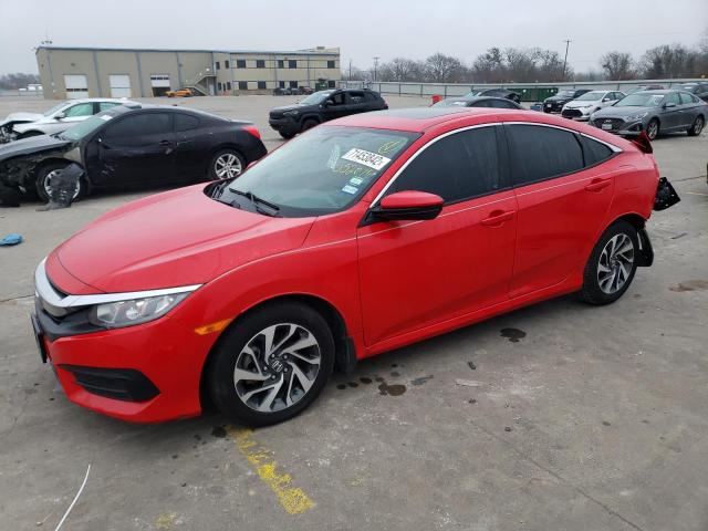 HONDA CIVIC EX 2016 with VIN 2HGFC2F76GH552076 - Photo from auction