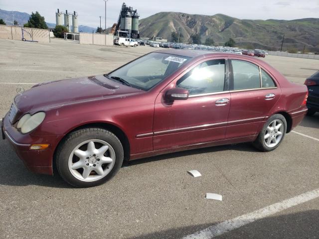 Photo 1 from auction – 2002 MERCEDES-BENZ C 240 with VIN WDBRF61J42E001902