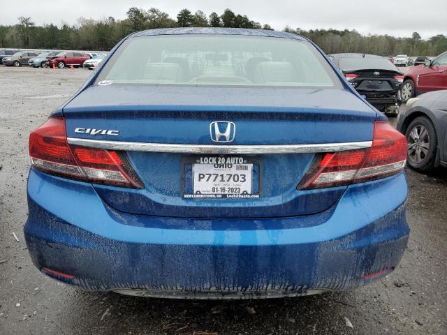 Photo 6 from auction – 2013 HONDA CIVIC LX with VIN 19XFB2F55DE247899
