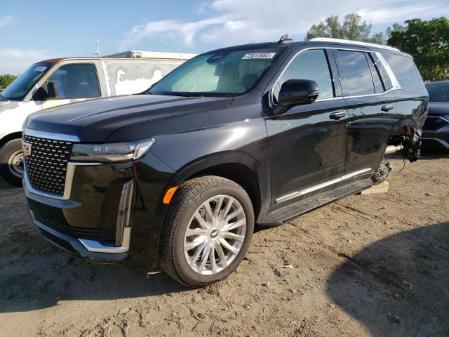 CADILLAC ESCALADE P 2022 with VIN 1GYS4BKL1NR296322 - Photo from auction