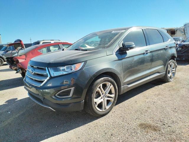 FORD EDGE TITAN 2015 with VIN 2FMTK3K8XFBB39096 - Photo from auction