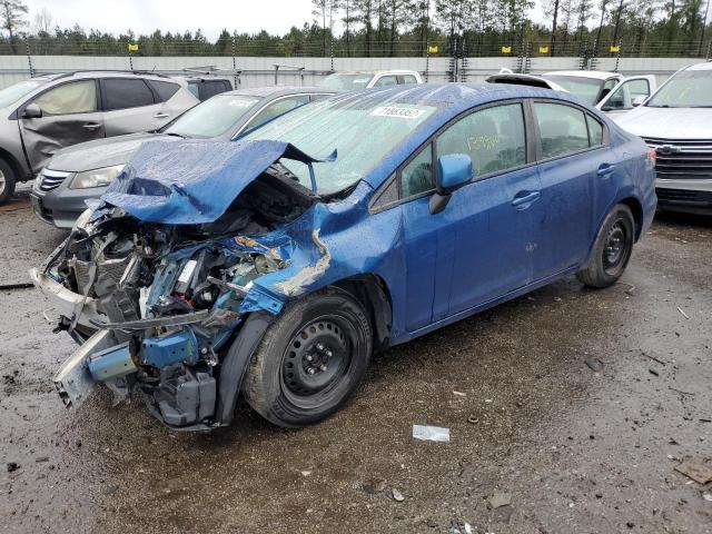 HONDA CIVIC LX 2013 with VIN 19XFB2F55DE247899 - Photo from auction
