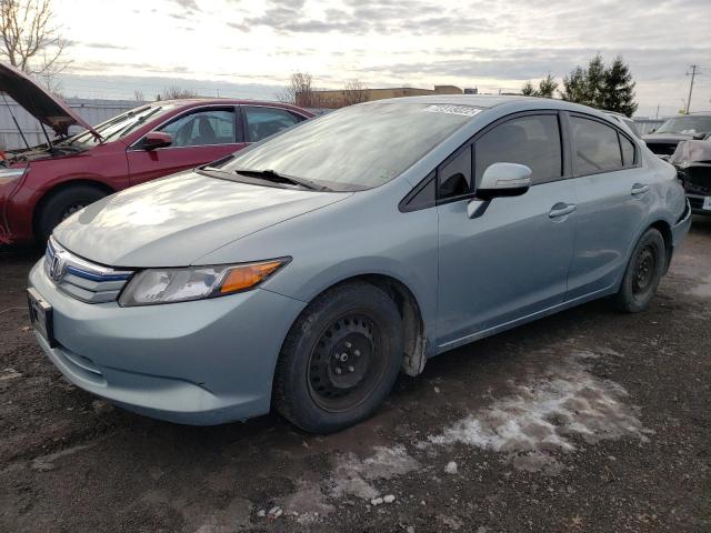 HONDA CIVIC HYBR 2012 with VIN JHMFB4F23CS800027 - Photo from auction