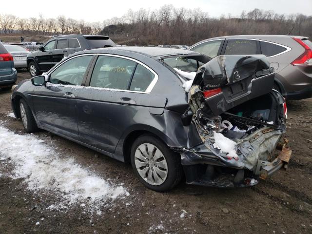 Photo 2 from auction – 2012 HONDA ACCORD LX with VIN 1HGCP2F33CA074874