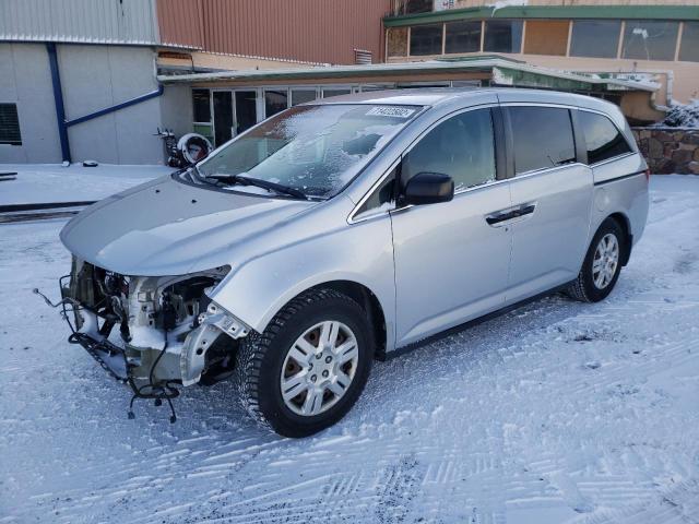 HONDA ODYSSEY LX 2011 with VIN 5FNRL5H28BB029641 - Photo from auction