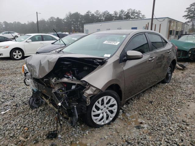 TOYOTA COROLLA L 2019 with VIN 5YFBURHE5KP882308 - Photo from auction