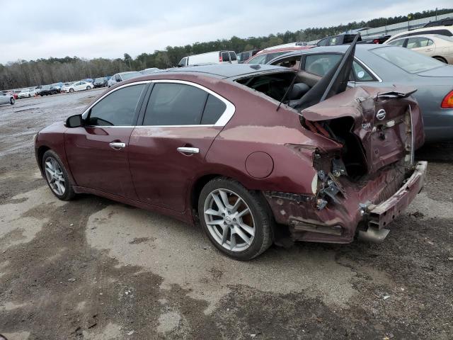 Photo 2 from auction – 2009 NISSAN MAXIMA S with VIN 1N4AA51E99C859517