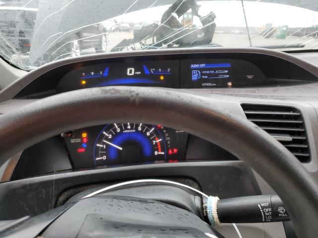 Photo 9 from auction – 2012 HONDA CIVIC LX with VIN 19XFB2F56CE050951
