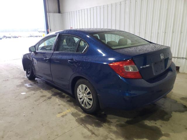 Photo 2 from auction – 2012 HONDA CIVIC LX with VIN 2HGFB2F5XCH564503