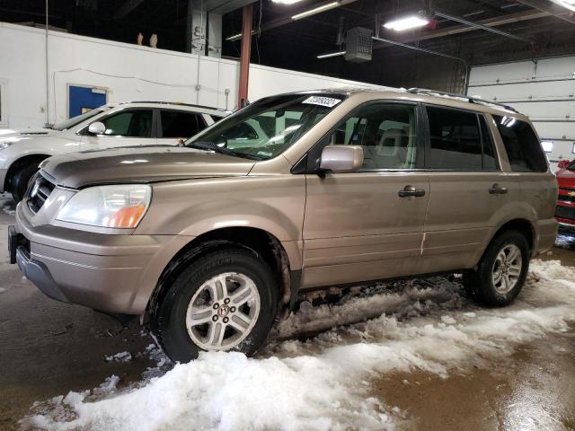 HONDA PILOT EXL 2005 with VIN 2HKYF18675H565839 - Photo from auction
