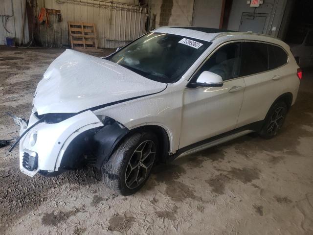 BMW X1 2018 with VIN WBXHT3C3XJ3H32417 - Photo from auction