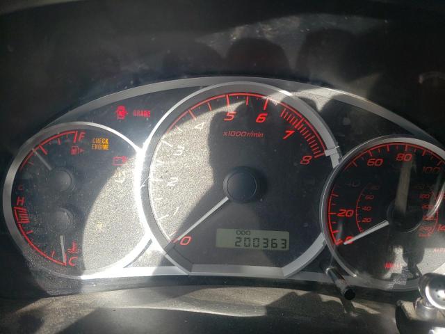 Photo 9 from auction – 2008 SUBARU IMPREZA WR with VIN JF1GE74678G501287