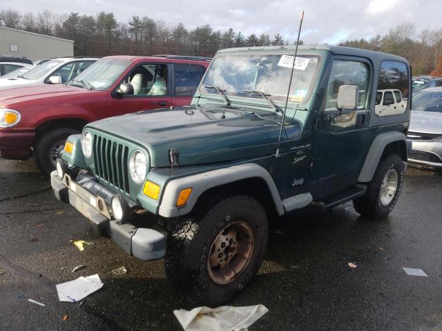 JEEP WRANGLER / 2000 with VIN 1J4FA49S3YP720876 - Photo from auction