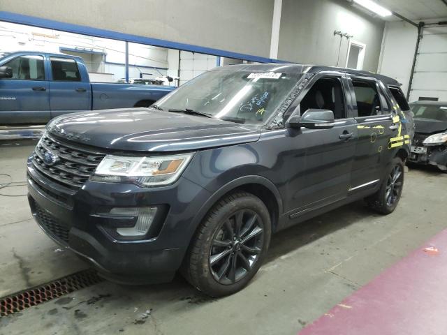 FORD EXPLORER X 2017 with VIN 1FM5K8D86HGE16020 - Photo from auction