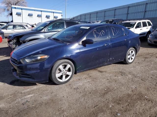 DODGE DART SXT 2015 with VIN 1C3CDFBBXFD314814 - Photo from auction