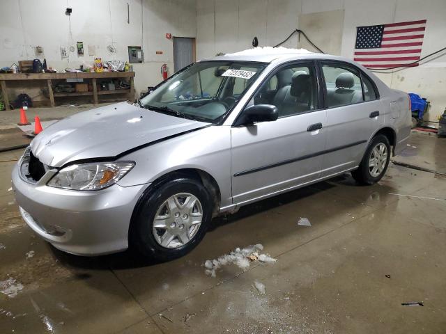 Photo 1 from auction – 2004 HONDA CIVIC DX V with VIN 2HGES16384H589342