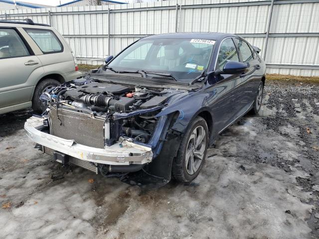 HONDA ACCORD EXL 2018 with VIN 1HGCV2F57JA027397 - Photo from auction