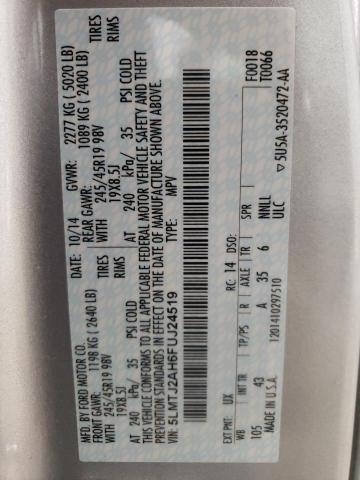 Photo 14 from auction – 2015 LINCOLN MKC with VIN 5LMTJ2AH6FUJ24519