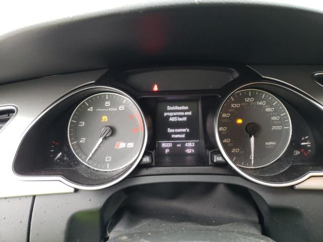 Photo 9 from auction – 2012 AUDI S5 PRESTIG with VIN WAUVVAFR1CA031417