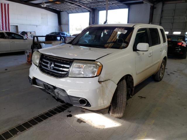 HONDA PILOT EX 2012 with VIN 5FNYF3H4XCB024581 - Photo from auction