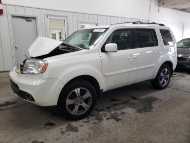HONDA PILOT EXLN 2014 with VIN 5FNYF4H77EB022645 - Photo from auction