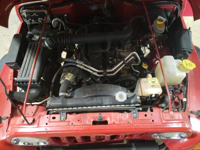 Photo 11 from auction – 2000 JEEP WRANGLER / with VIN 1J4FA49S8YP800612