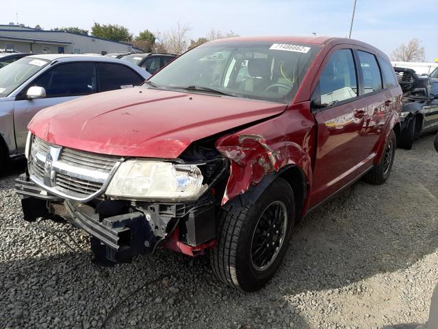 DODGE JOURNEY SE 2009 with VIN 3D4GG47B59T545512 - Photo from auction