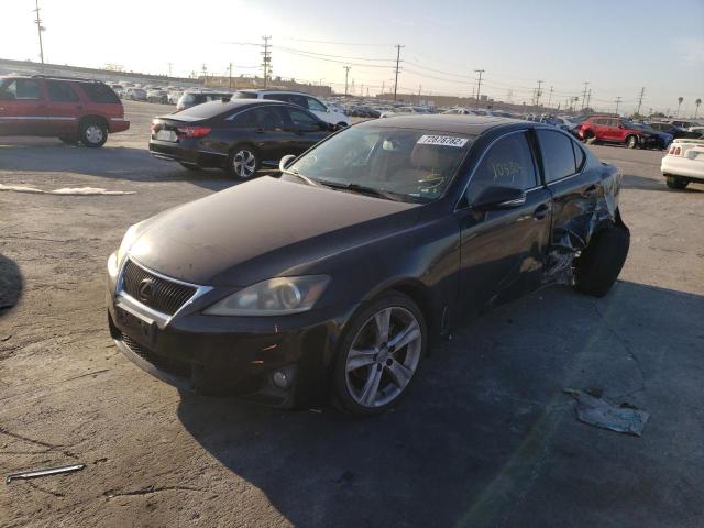 LEXUS IS 250 2012 with VIN JTHBF5C22C2102716 - Photo from auction